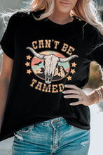 Load image into Gallery viewer, CAN'T BE TAMED Graphic Short Sleeve Tee