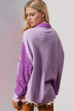 Load image into Gallery viewer, Double Take Sequin Nutcracker Button Up Shirt