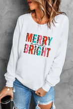 Load image into Gallery viewer, MERRY AND BRIGHT Graphic Sweatshirt