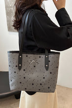 Load image into Gallery viewer, Bow Trim Polyester Tote Bag
