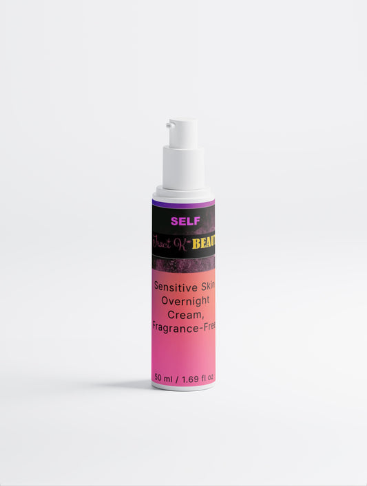 SELF by Traci K Beauty-Sensitive Skin Overnight Cream, Fragrance-Free