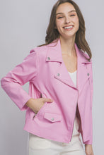 Load image into Gallery viewer, Love Tree Collared Neck Zip Up Jacket