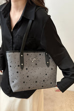 Load image into Gallery viewer, Bow Trim Polyester Tote Bag