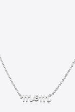Load image into Gallery viewer, MOM 925 Sterling Silver Necklace
