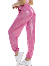 Load image into Gallery viewer, Glitter Elastic Waist Pants with Pockets
