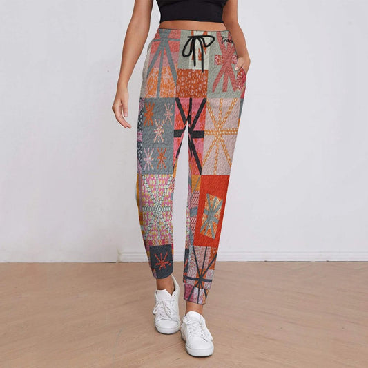 Traci K Atsterisk Jogger Pants Women's All Over Print Sweatpants