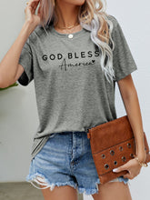 Load image into Gallery viewer, GOD BLESS AMERICA Graphic Short Sleeve Tee
