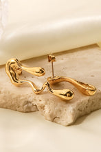 Load image into Gallery viewer, 18K Gold Plated Geometric Mismatched Earrings