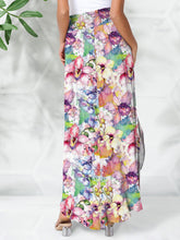 Load image into Gallery viewer, Smocked Printed Elastic Waist Maxi Skirt
