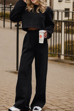 Load image into Gallery viewer, Zip Up Mock Neck Top and Pants Set