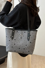 Load image into Gallery viewer, Bow Trim Polyester Tote Bag