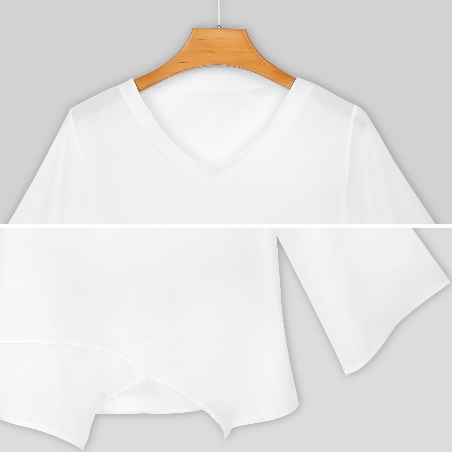 Traci K* Designer Women's Loose-Fit Chiffon Long-Sleeve Top