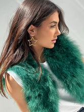 Load image into Gallery viewer, 18K Gold-Plated Moon & Star Dangle Earrings