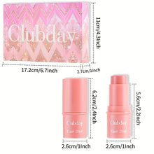 Load image into Gallery viewer, Clubday Water Jelly Makeup by Traci K Beauty Box 4pcs/set Contour Blush Stick Set for Cheeks, Face Makeup Beauty, Jelly Foundation, Eye Brightener, Pink Peach Cream Blush Kit