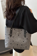Load image into Gallery viewer, Bow Trim Polyester Tote Bag