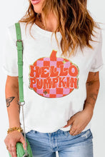Load image into Gallery viewer, Pumpkin Round Neck Short Sleeve T-Shirt