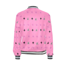 Load image into Gallery viewer, Traci K Patterned Bomber Jacket All Over Print Bomber Jacket for Women (Model H21)