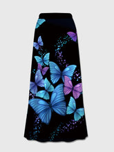 Load image into Gallery viewer, Printed Elastic Waist Midi Skirt
