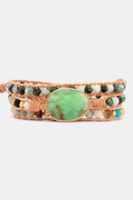Load image into Gallery viewer, Natural Stone & Agate Layered Bracelet