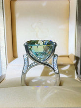 Load image into Gallery viewer, 20 Carat Moissanite 925 Sterling Silver Ring