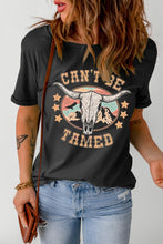 Load image into Gallery viewer, CAN'T BE TAMED Graphic Short Sleeve Tee