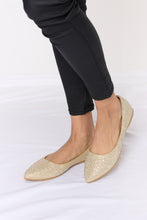 Load image into Gallery viewer, Forever Link Rhinestone Point Toe Flat Slip-Ons