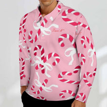 Load image into Gallery viewer, Men's sports polo shirt Men's Long Sleeve Polo Shirt