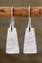 Load image into Gallery viewer, Handmade Geometrical Shape Natural Stone Dangle Earrings