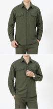 Load image into Gallery viewer, High Quality Men's Shirts Quick Drying Oversized Overshirt Breathable Thin Casual Shirt Men Clothing Fishing Camping Shirt AF102