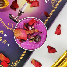 Load image into Gallery viewer, Candle Manifestation Herbal Intention Candle Unscented Spell Dried Flowers Candles with Crystal Tea Lights