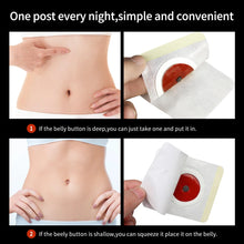 Load image into Gallery viewer, 30PCS Weight Loss Belly Slimming Patch Fast Burning Fat Detox Abdominal Navel Sticker Removal Improve Stomach