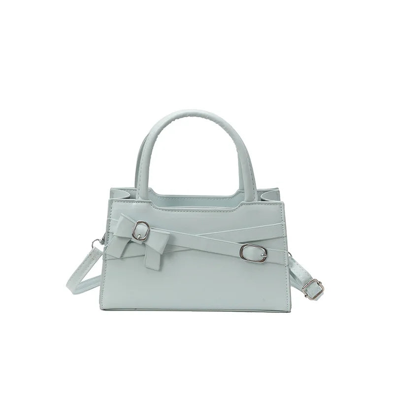 Put a Bow On It Fashionable Shoulder Bag Trendy Simple Crossbody Bags for Women Designer Bags Small Square Bag Purse and Handbags