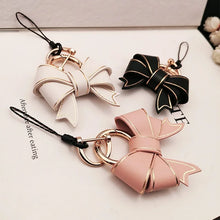 Load image into Gallery viewer, Fashion Bow Handbag Pendant Lovely Pink Keychain Accessories Delicate Bowknot Hanging Decoration Anti-loss Key Chains for Women