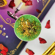 Load image into Gallery viewer, Candle Manifestation Herbal Intention Candle Unscented Spell Dried Flowers Candles with Crystal Tea Lights