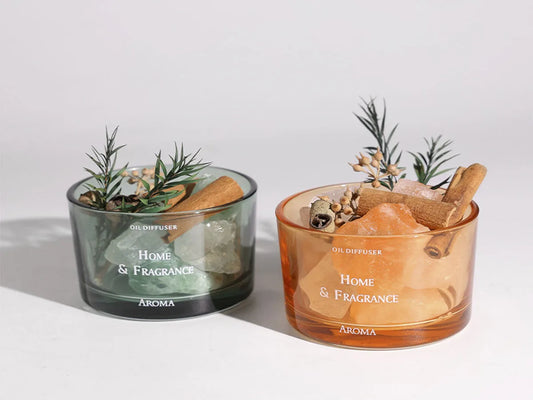 Aroma by Traci K Collection -Crystal Stone Diffuser Essential Oil Home Natural Essential Oils Home Scent Diffuser Essential Oil Crystal Home Decoration Kit. Great for Home and Celebration Day Gift. plus Masterclass