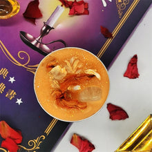 Load image into Gallery viewer, Candle Manifestation Herbal Intention Candle Unscented Spell Dried Flowers Candles with Crystal Tea Lights