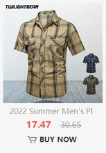 Load image into Gallery viewer, High Quality Men's Shirts Quick Drying Oversized Overshirt Breathable Thin Casual Shirt Men Clothing Fishing Camping Shirt AF102