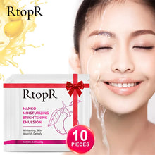 Load image into Gallery viewer, RtopR by Traci K Beauty (FREE SAMPLE PACKAGE )Mango Moisturizing Brightening Lotion Whitening Skin Moisturizing Hydrating Nourish the skin Brighten color Smoothing Lotion
