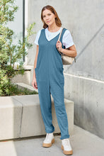 Load image into Gallery viewer, Double Take Full Size Sleeveless Straight Jumpsuit