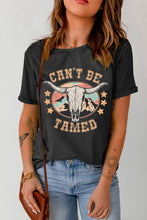 Load image into Gallery viewer, CAN'T BE TAMED Graphic Short Sleeve Tee