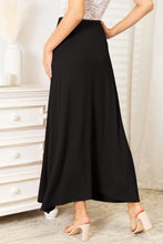 Load image into Gallery viewer, Double Take Full Size Soft Rayon Drawstring Waist Maxi Skirt