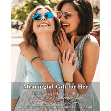 Load image into Gallery viewer, Wave Length Bracelet Inspirational Gifts For Women, Through The Waves Of Life, Life Is Tough But So Are You, A Nature Pink Zebra Stone Encouragement Bracelet Get Well Feel Better Gifts Spiritual Gifts Thoughtful Gifts For Friend