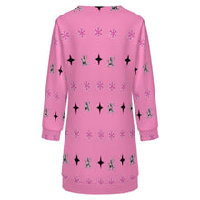 Load image into Gallery viewer, Traci K Official Patterned Design Women's Sweater Dress