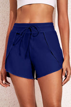 Load image into Gallery viewer, Drawstring Waist Swim Shorts