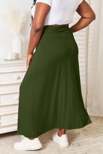 Load image into Gallery viewer, Double Take Full Size Soft Rayon Drawstring Waist Maxi Skirt