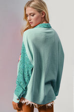 Load image into Gallery viewer, Double Take Sequin Nutcracker Button Up Shirt