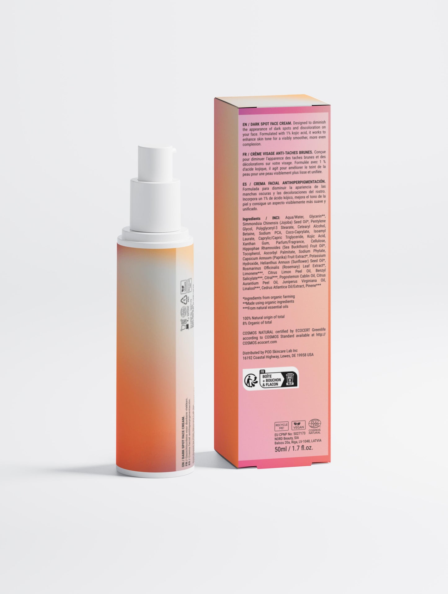 SELF by TRACI K BEAUTY -Dark Spot Face Cream with Kojic Acid
