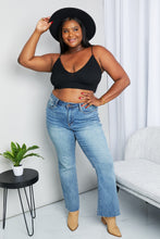 Load image into Gallery viewer, Zenana Full Size Textured Spaghetti Strap Bralette in Black