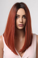 Load image into Gallery viewer, 13*2" Full-Machine Wigs Synthetic Mid-Length Straight 27"