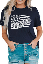 Load image into Gallery viewer, AMERICA US Flag Graphic Tee